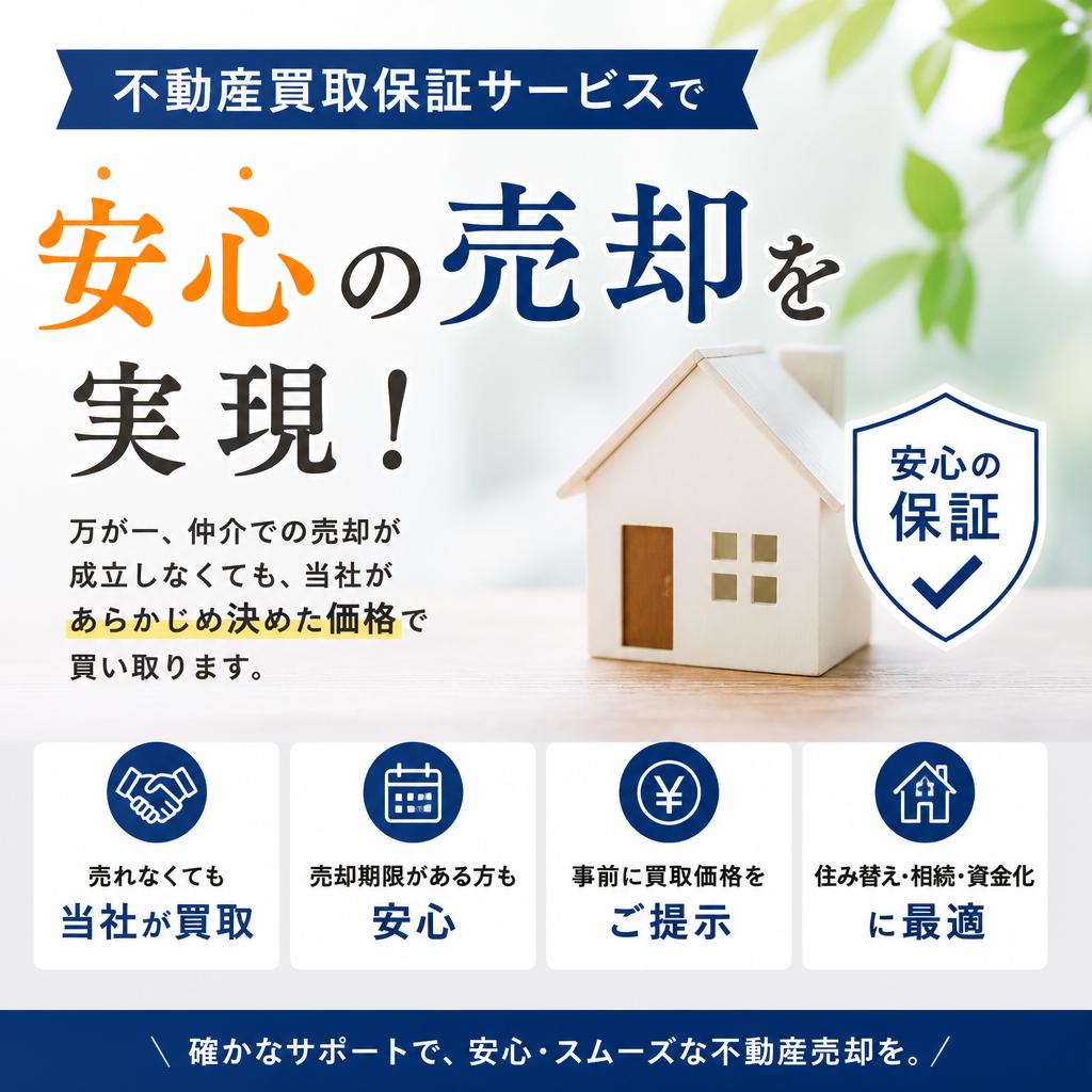 不動産買取保証サービスで安心の売却を実現！｜不動産売却なら合同会社池田商事