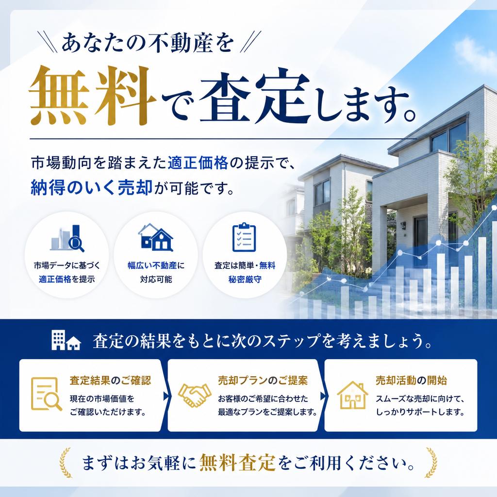 安心の無料査定