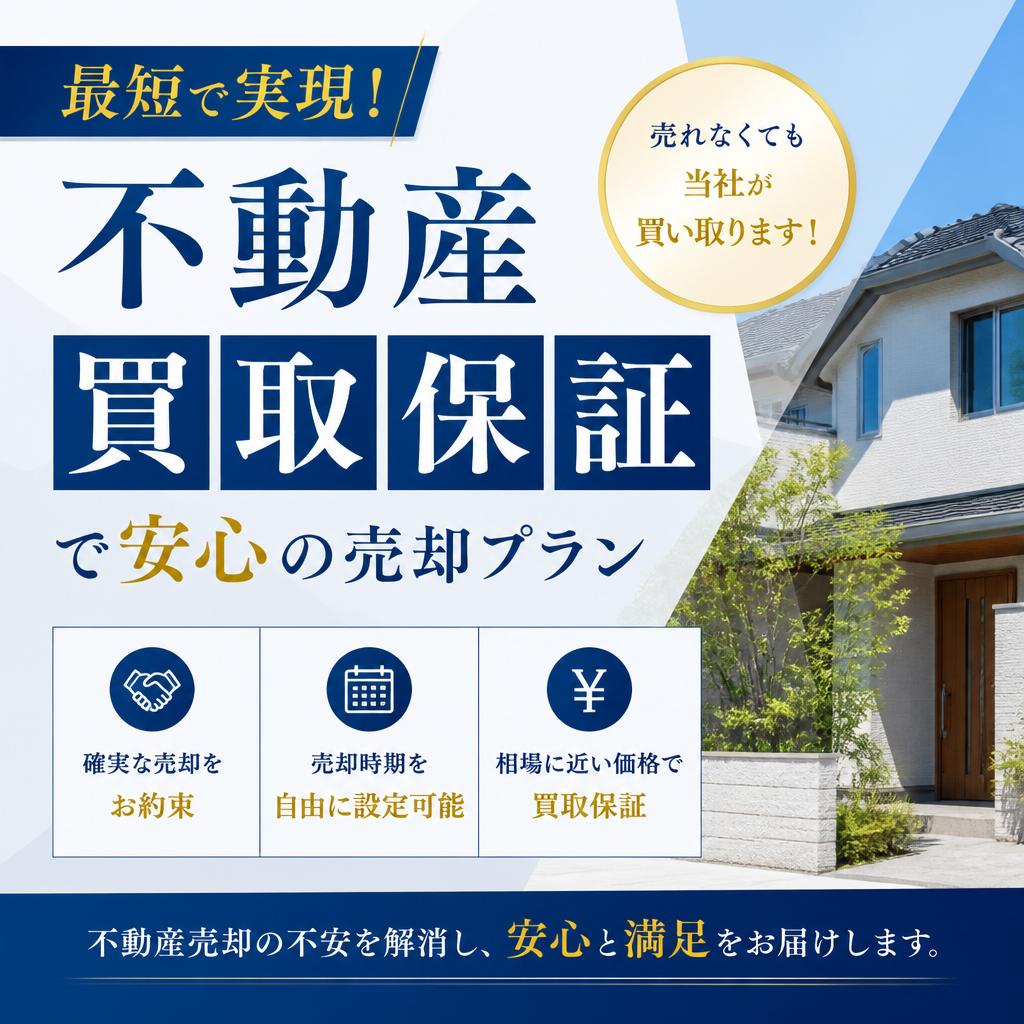 最短で実現！不動産買取保証で安心の売却プラン｜不動産売却なら合同会社池田商事