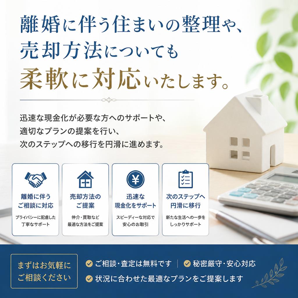 3. 離婚問題と不動産売却