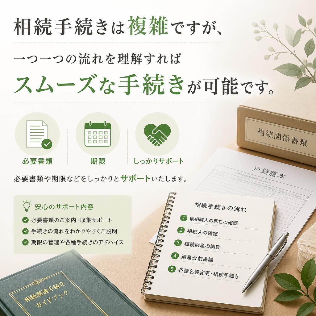 相続手続きの流れ