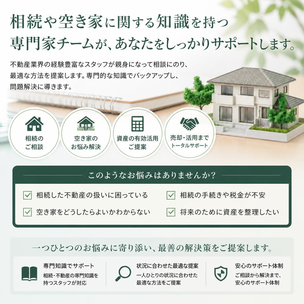専門家のサポート体制