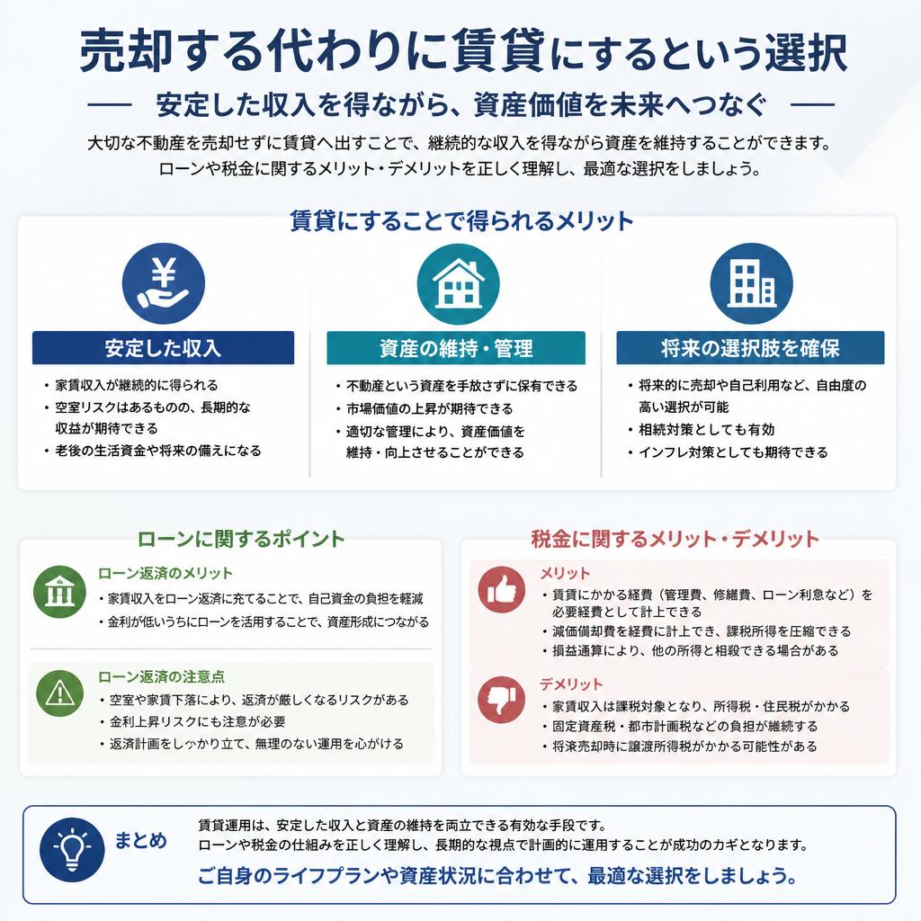賃貸としての選択肢