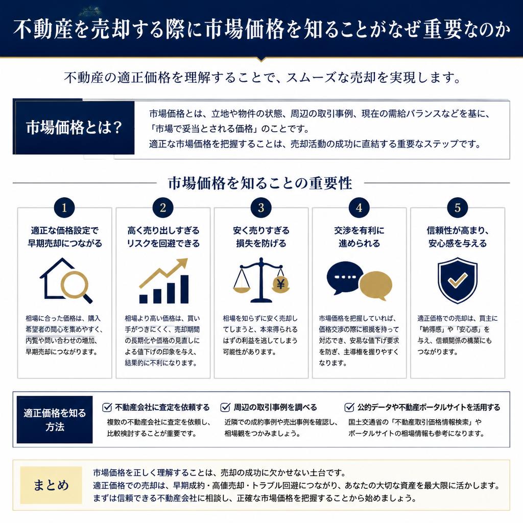 市場価格を把握する重要性